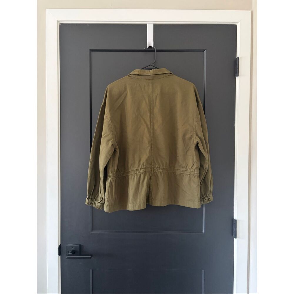 Madewell Highbury Military Jacket in Kale Size Small - Picture 9 of 9